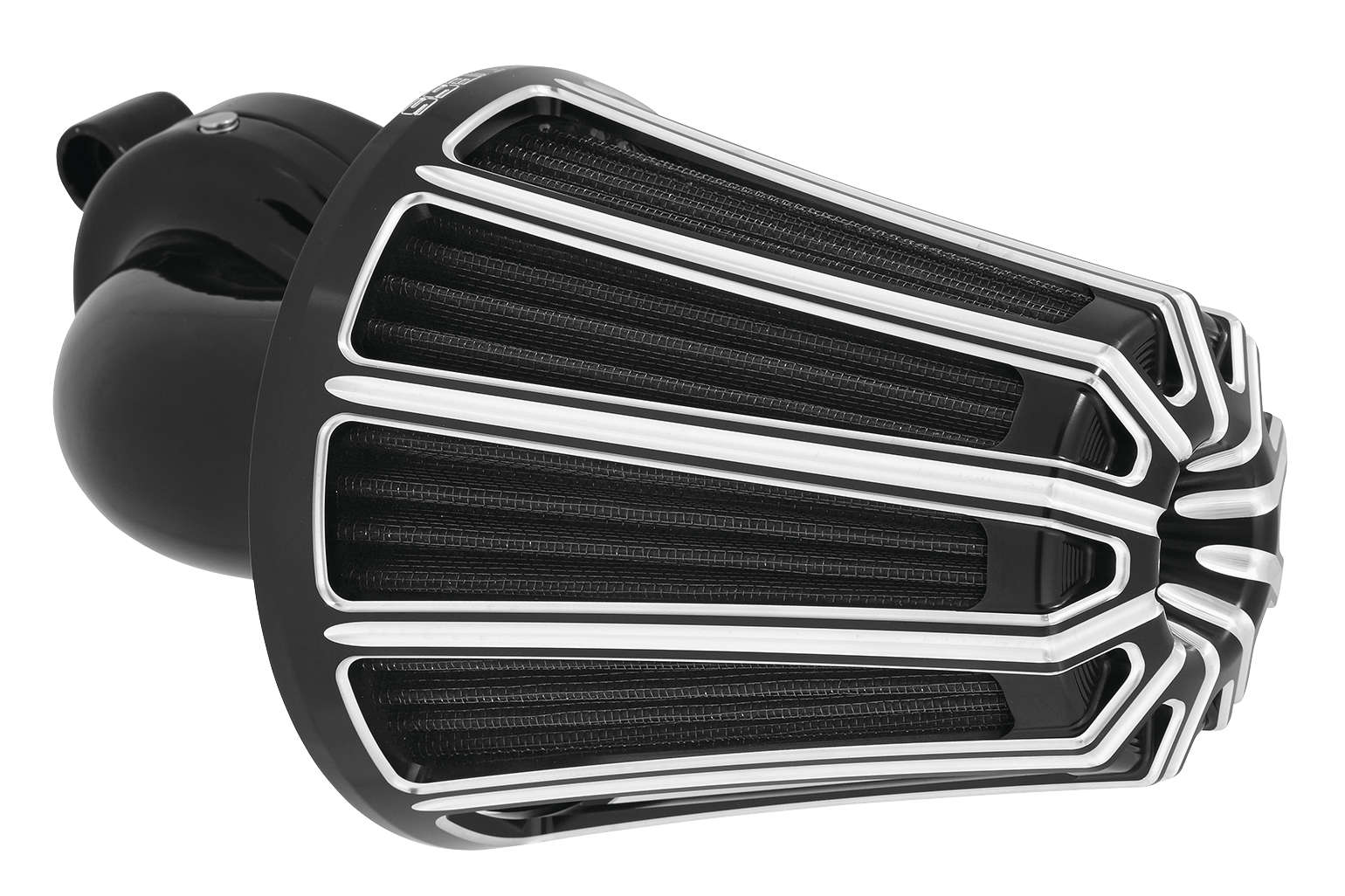 Monster Sucker Air Cleaner Kit with Cover - 10-Gauge - Black