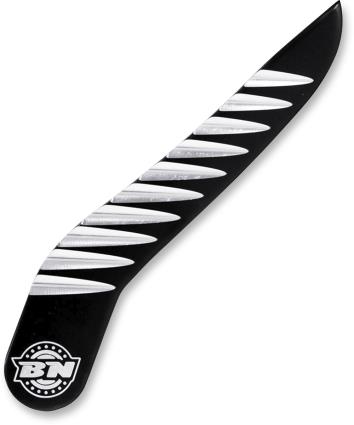 Yafterburner Brake Pedal Arm Cover - Black Anodized