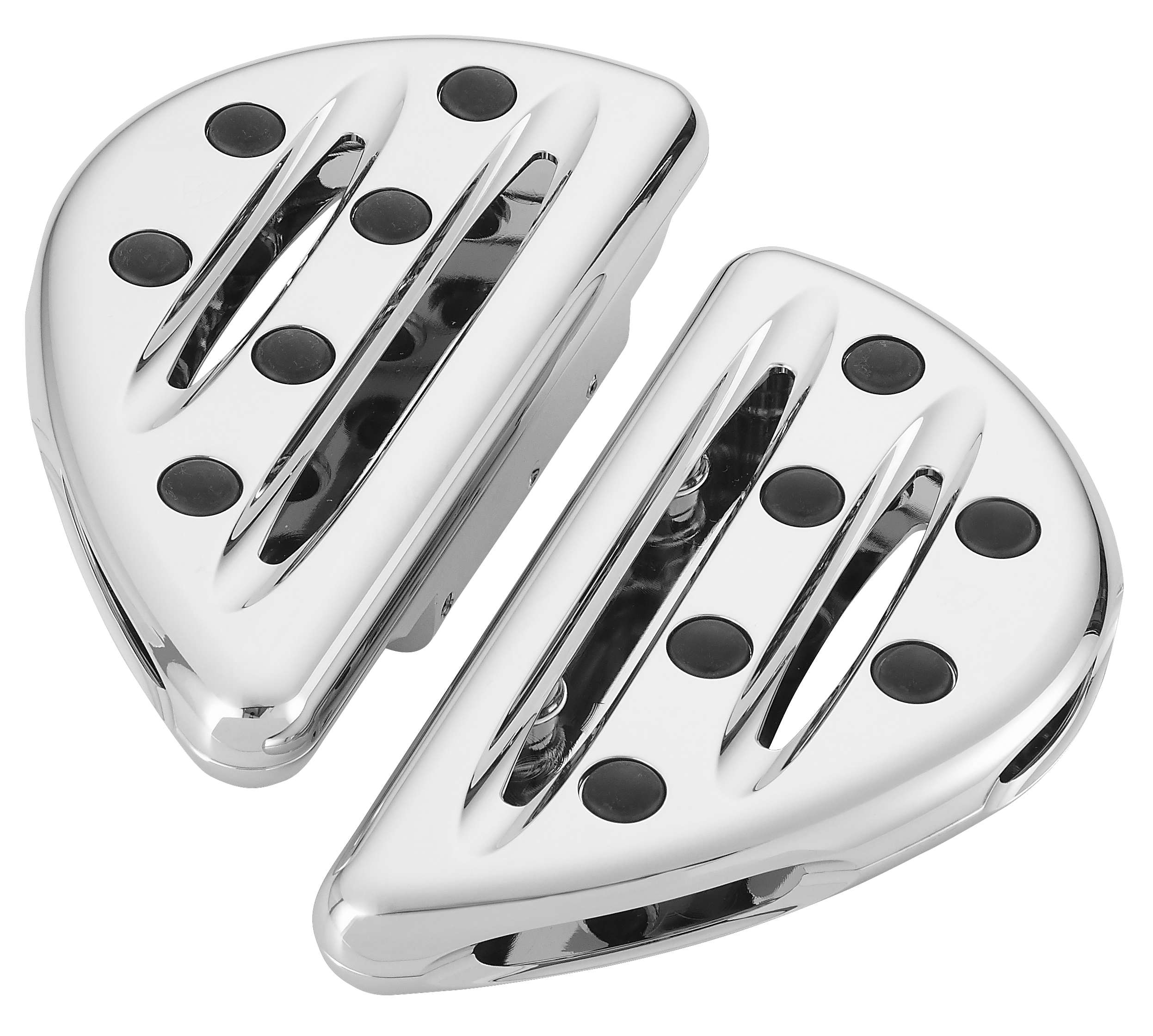 Passenger Floorboard - Deep Cut - Chrome