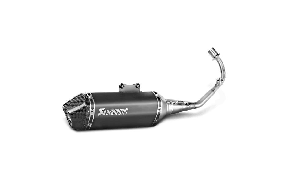 Racing Line Full System Exhaust - Black Stainless Steel