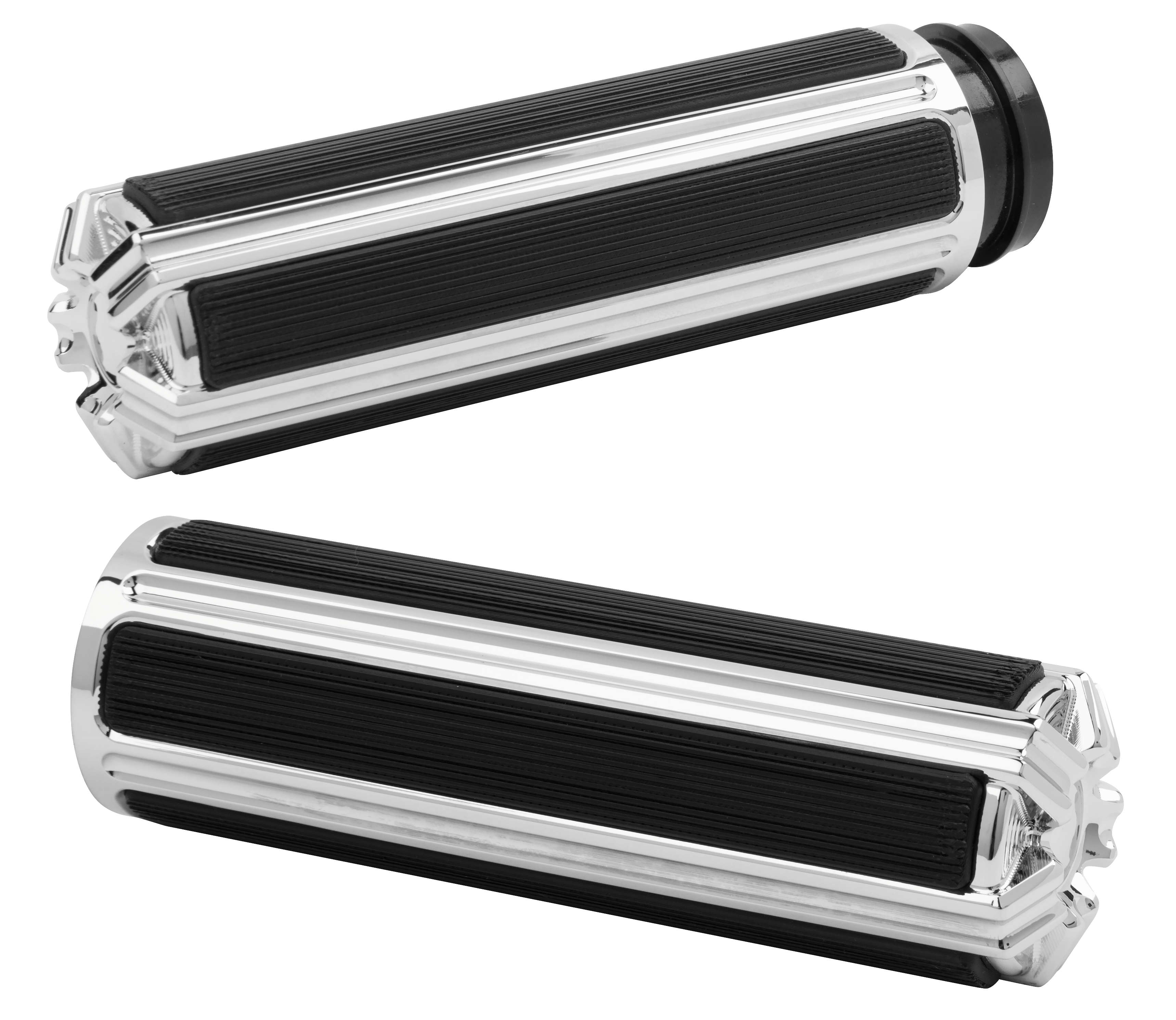 Comfort Grips - 10-Gauge - Chrome