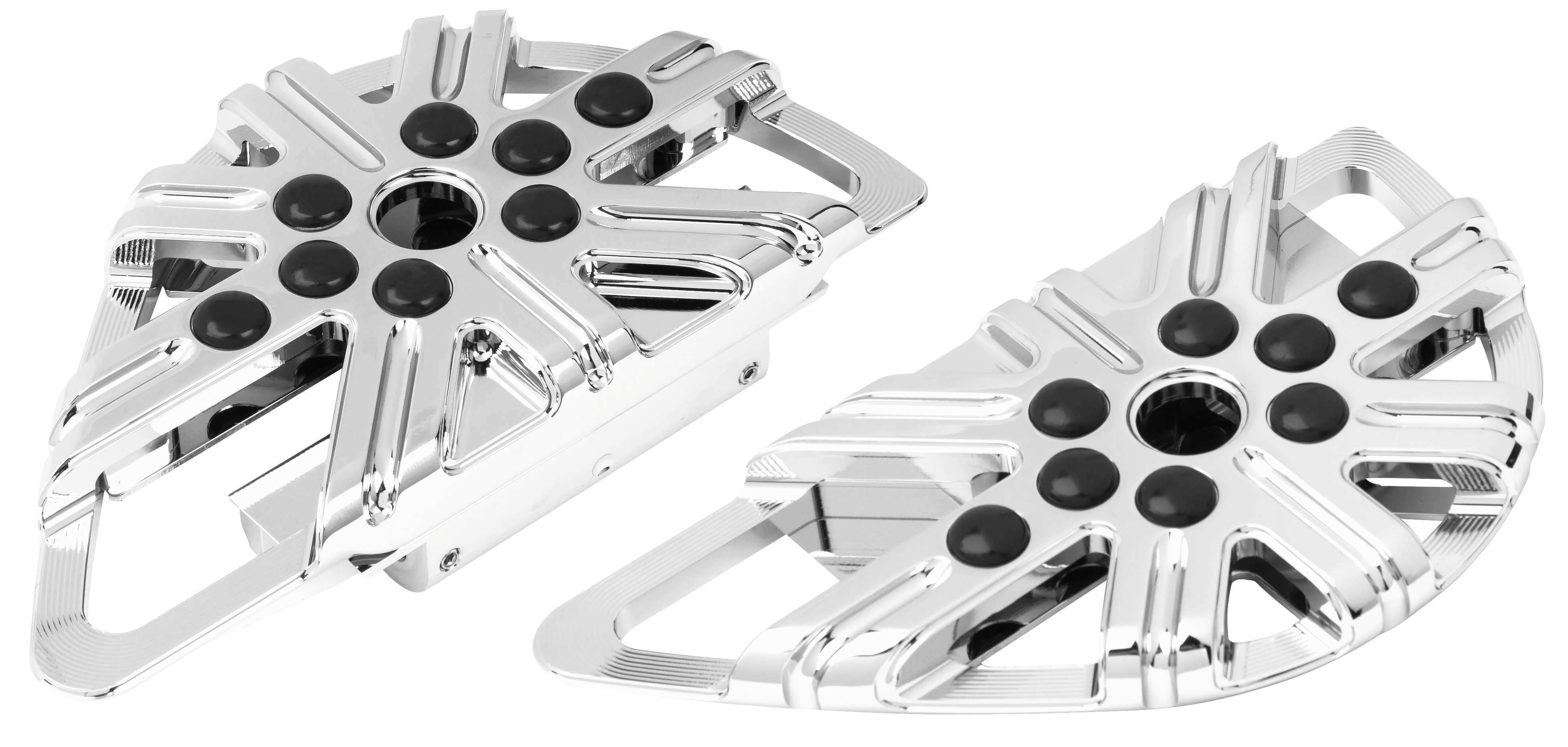 Passenger Floorboard - 10-Gauge - Chrome