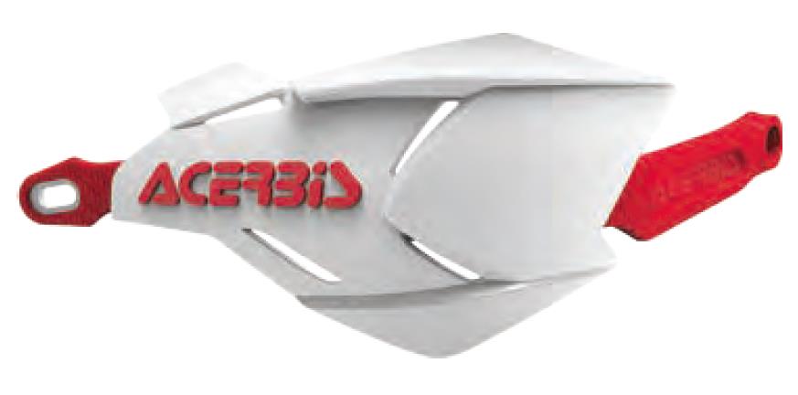 X-Factory Handguards - White/Red