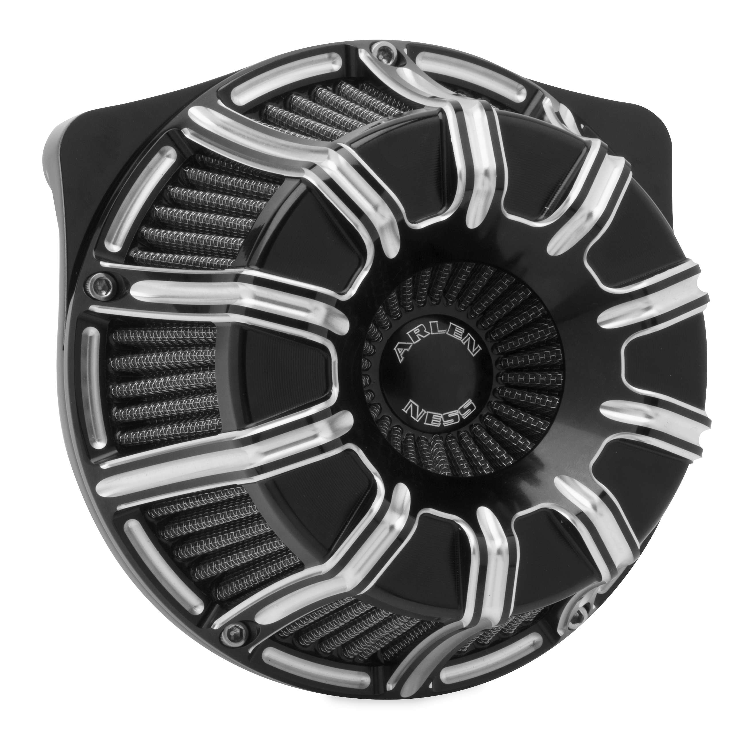 Inverted Series Air Cleaner Kit - 10-Gauge - Black