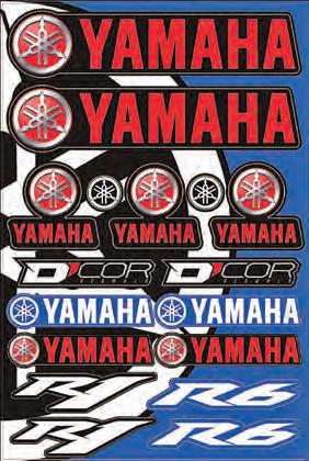 Street Decal Sheet - Yamaha