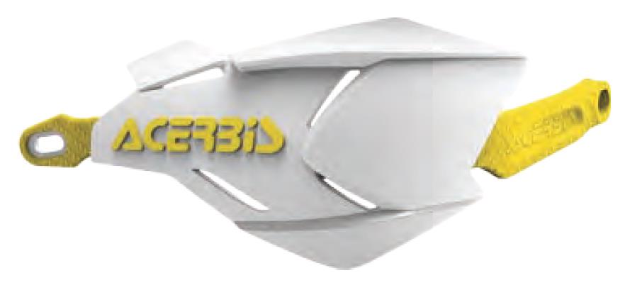 X-Factory Handguards - White/Yellow