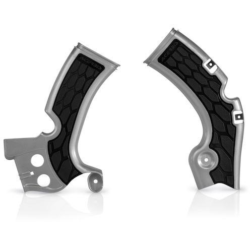 X-Grip Frame Guards - Silver/Black