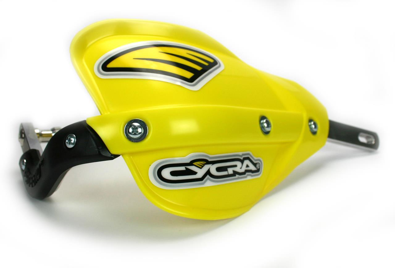 Ultra Probend Handguards with 1 1/8in. HCM Clamp - Husky Yellow