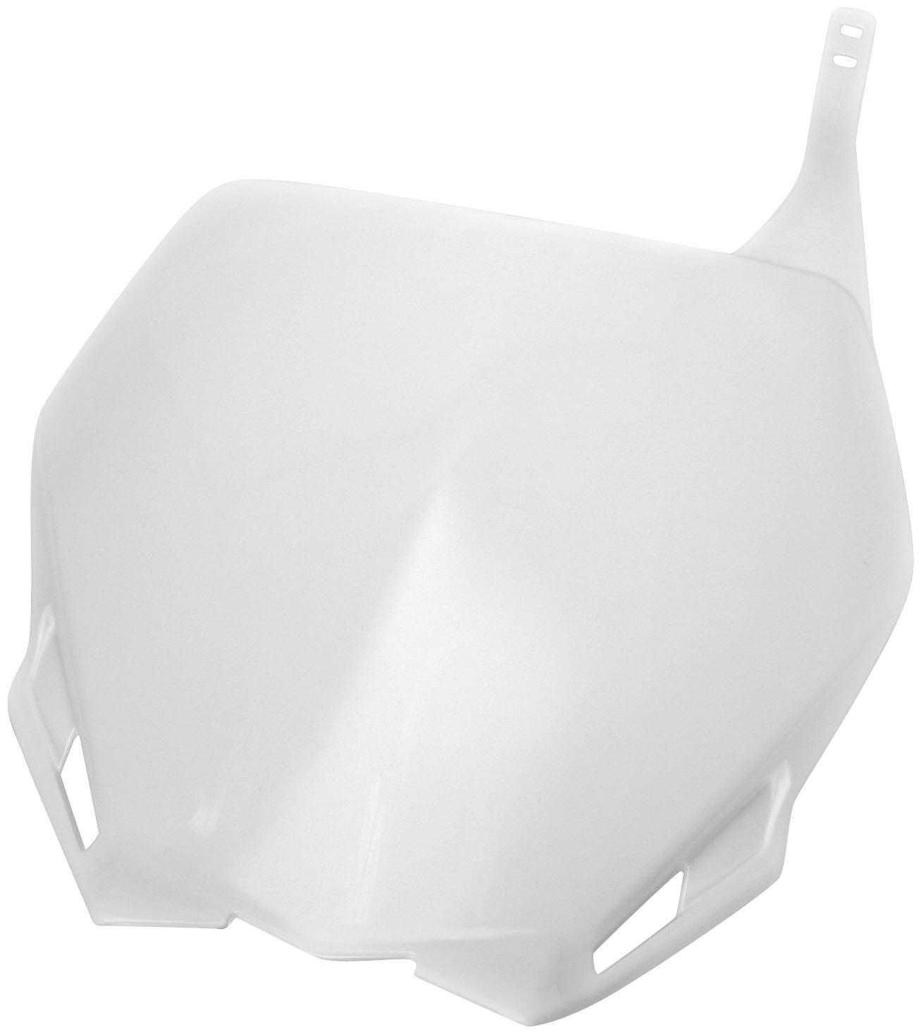 Stadium Number Plate - White