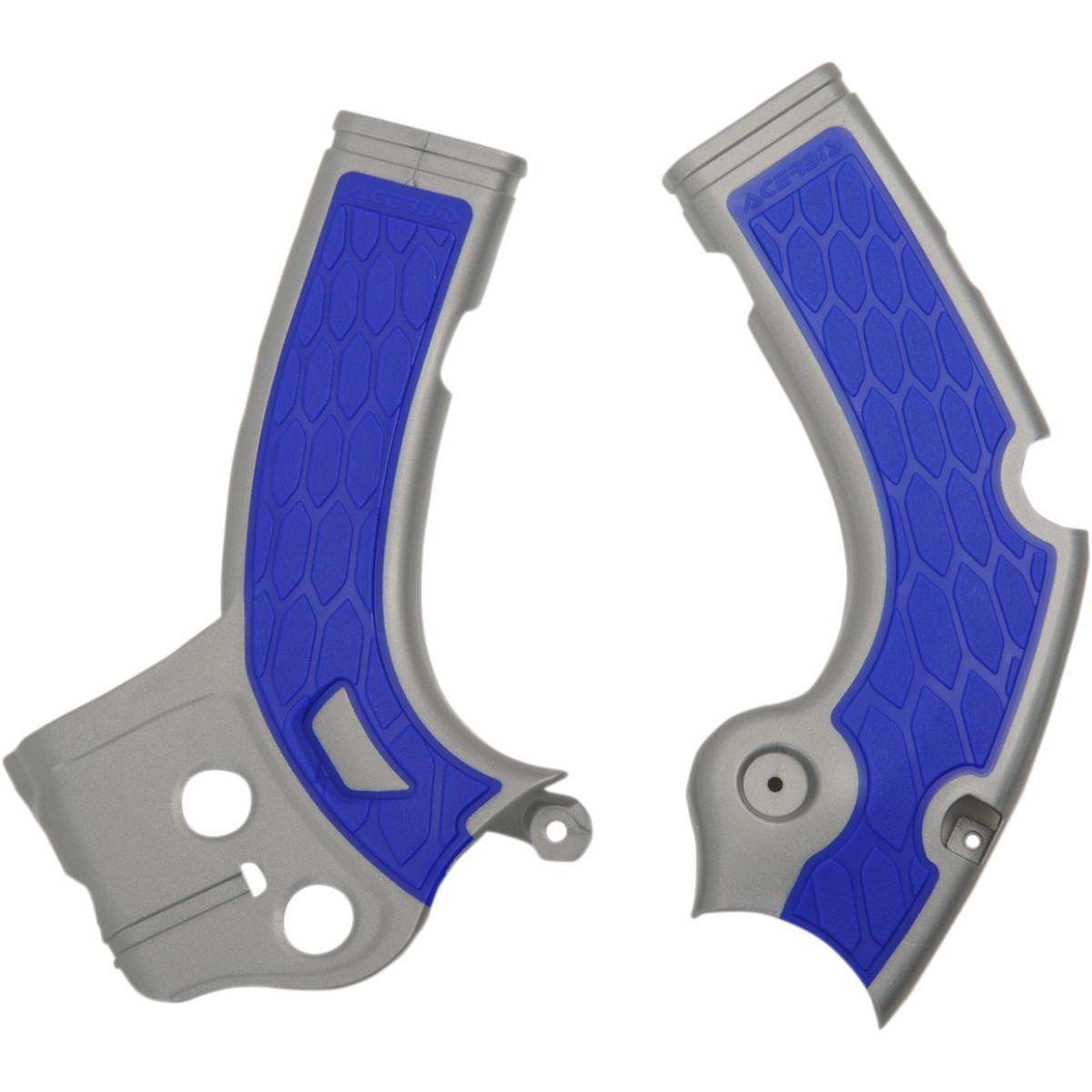 X-Grip Frame Guards - Silver/Blue