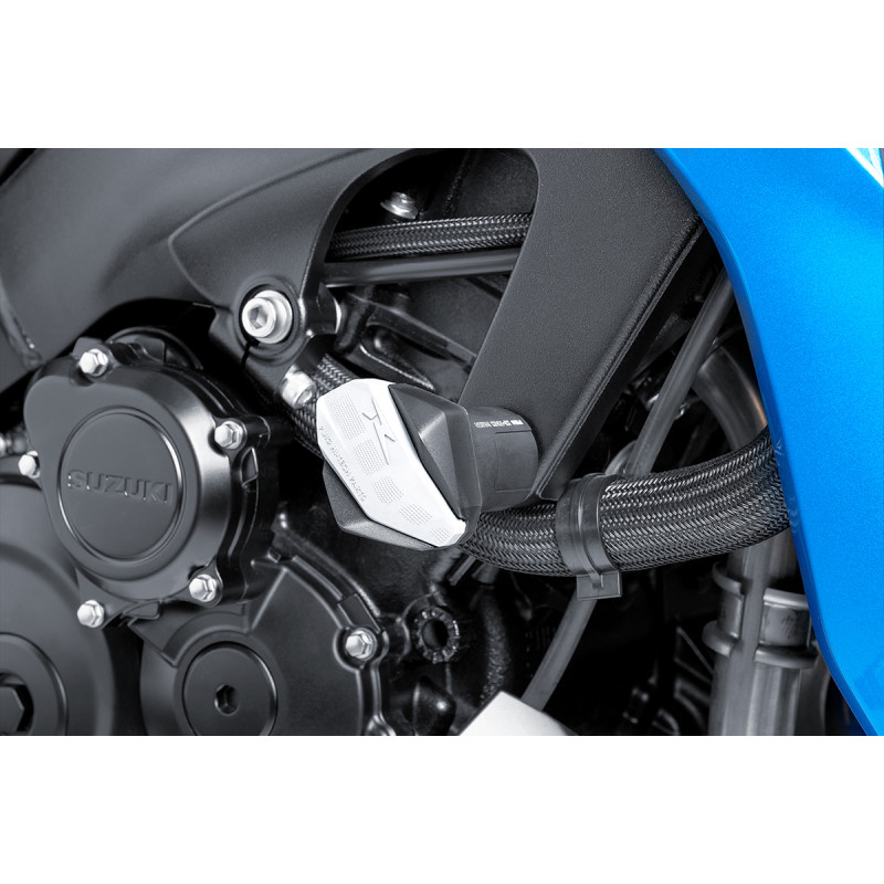 Rubber End Protectors for R12 Crash Pads - White