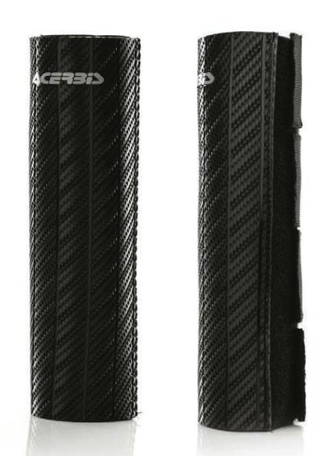 Upper Fork Covers - Carbon Fiber Finish