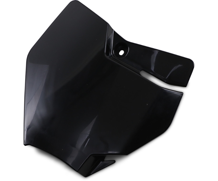 Front Number Plate - Black