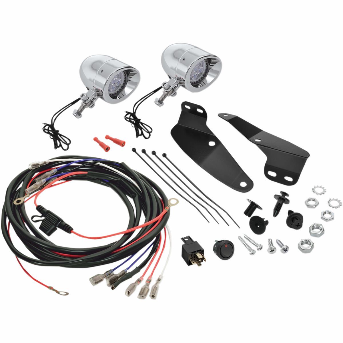 Mini LED Light Kit - Chrome