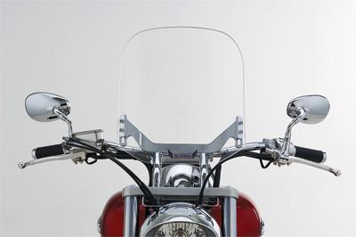 Bullet Windshield - 18in. - Clear