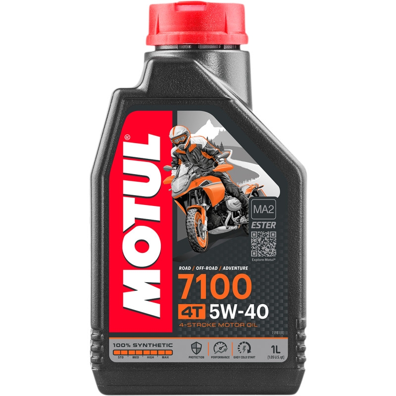 7100 4T Synthetic Ester Motor Oil - 5W40 - 1L.