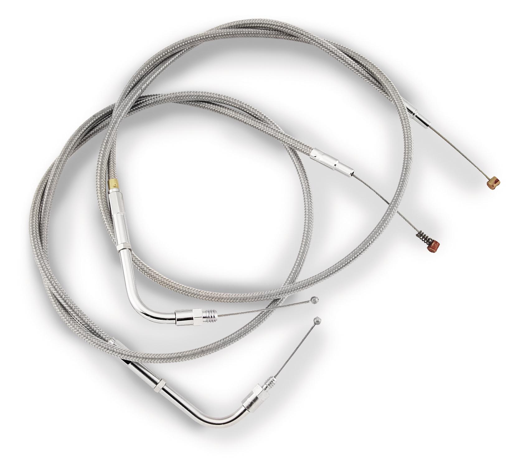 Stainless Clear-Coated Throttle Cable