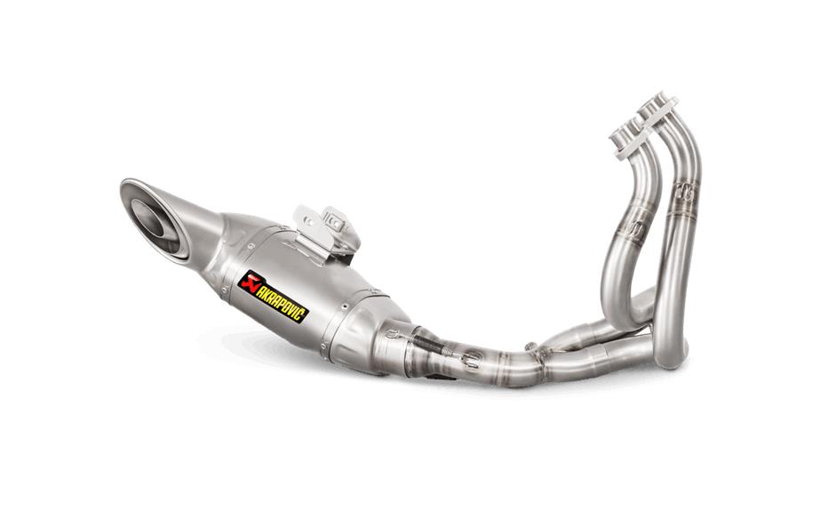 Racing Line Full System Exhaust - Titanium Muffler