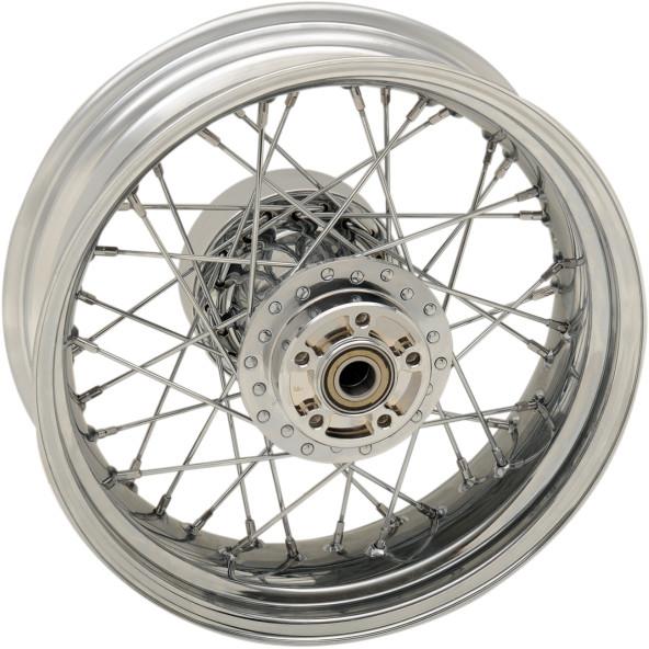 Laced 40 Spoke Rear Wheel - 16x5 - Chrome