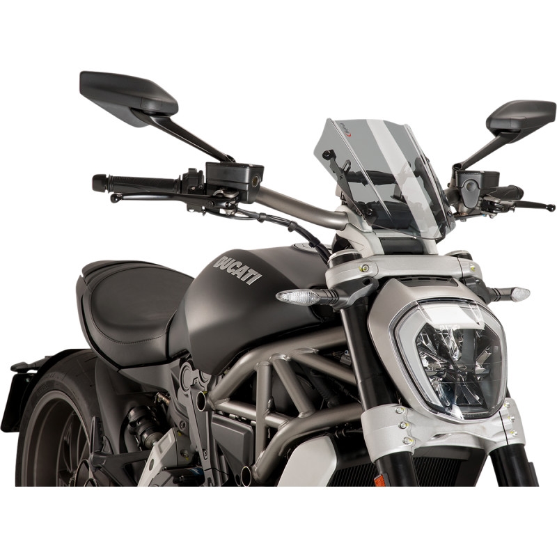 Naked New Generation Sport Windscreen - Smoke