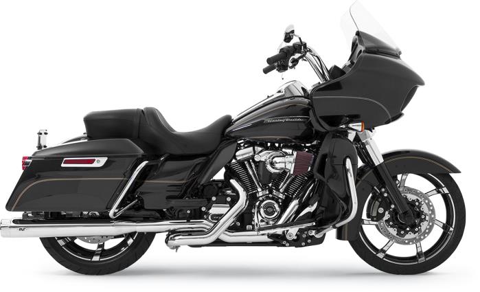 4-1/2in. Top Gun Slip-On Muffler - Chrome w/ Chome End Caps