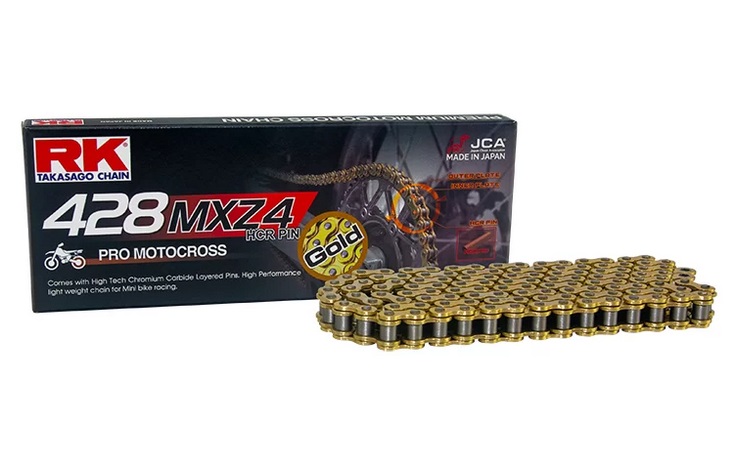 428 MXZ4 Non-Sealed Works Racing Chain - 120 Links