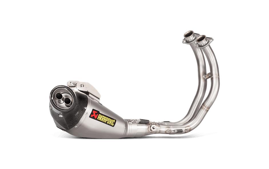 Racing Line Full System Exhaust - Titanium Muffler