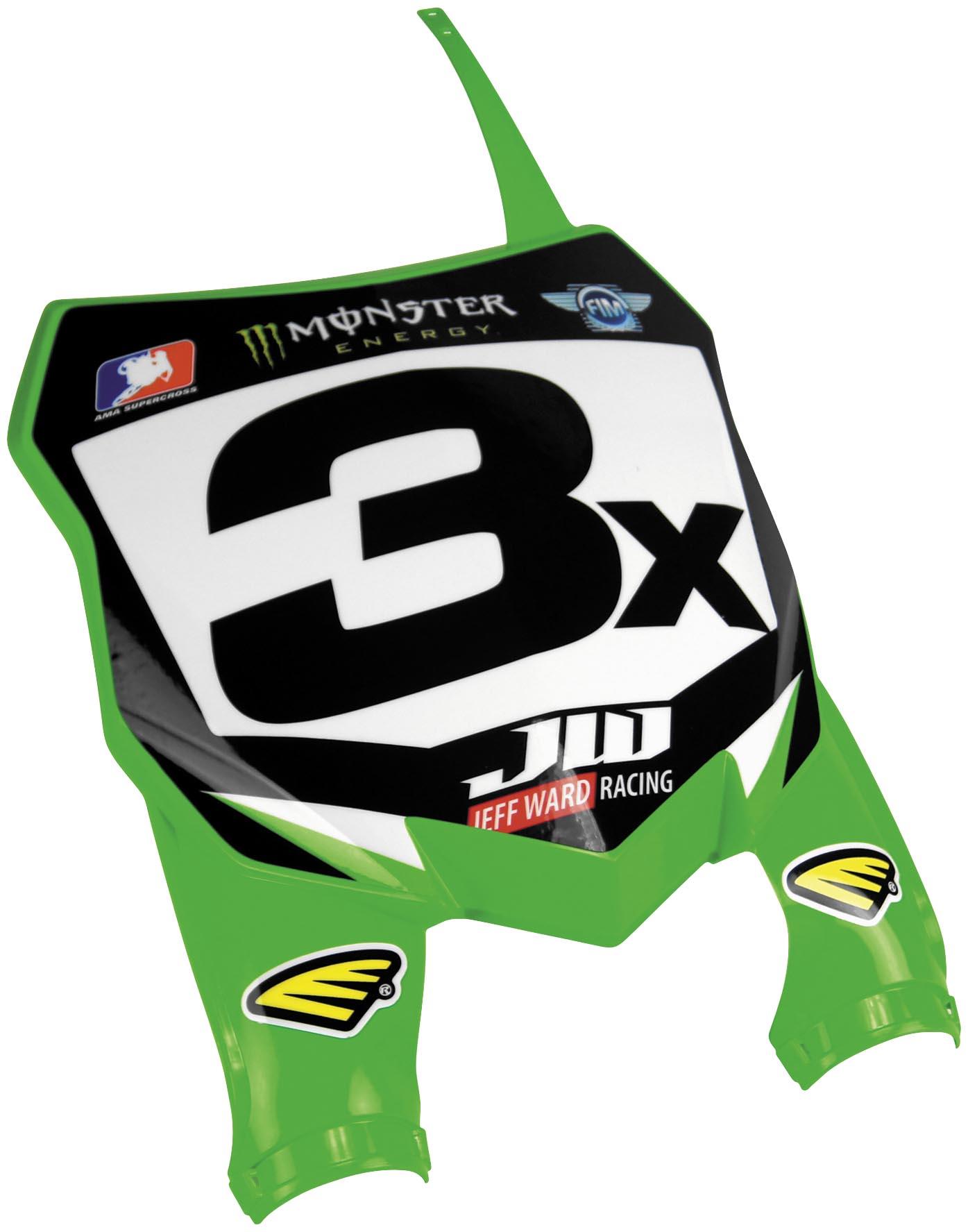 Stadium Number Plate - Green