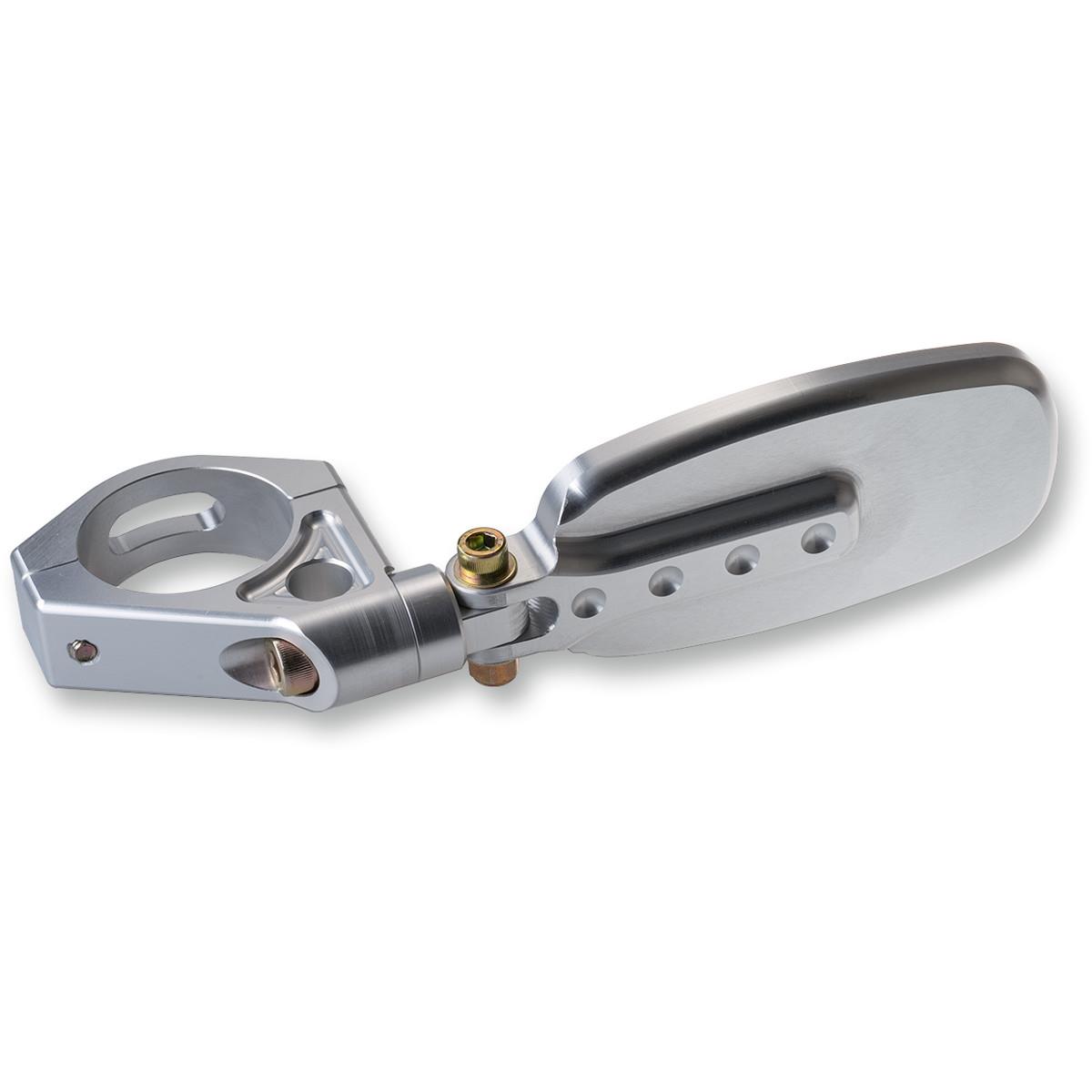 Folding Mirror - Silver with 1in. Extension