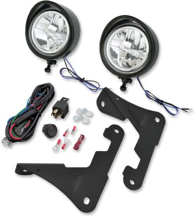 3.5in. LED Driving Light Kit - Black Satin