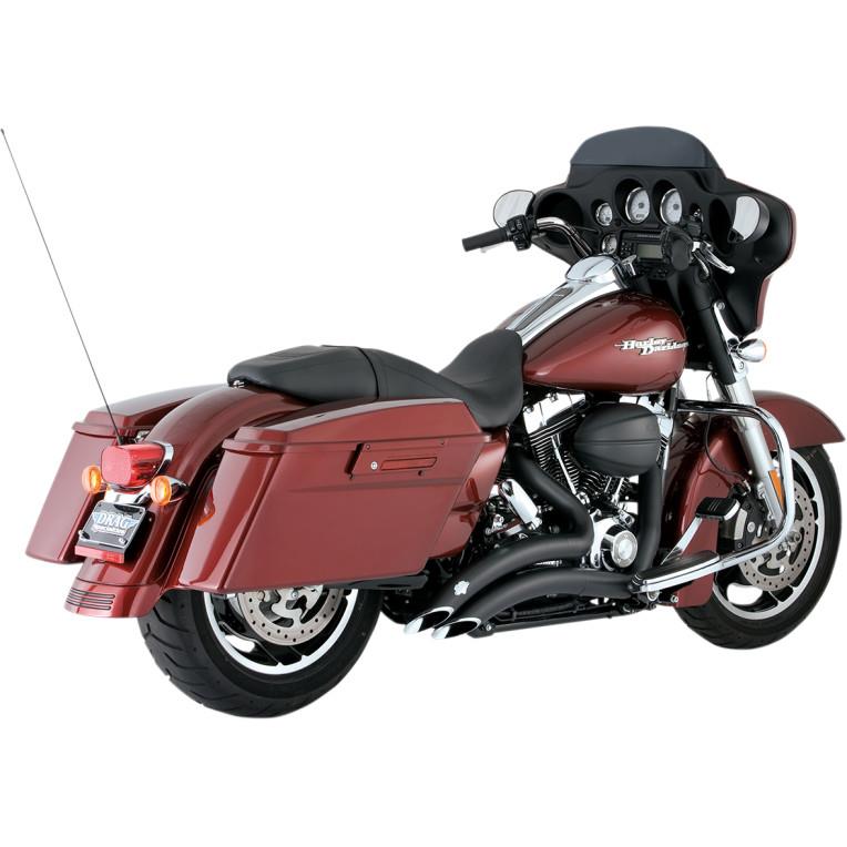 Big Radius 2-Into-2 Exhaust System - Black