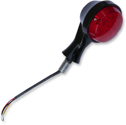 Universal LED Turn Signal - Stem Mount w/ Red Lens