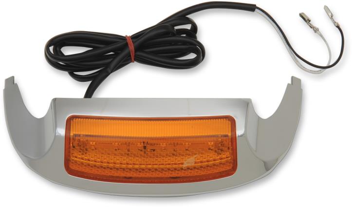 LED Front Fender Tip Light - Amber Lens