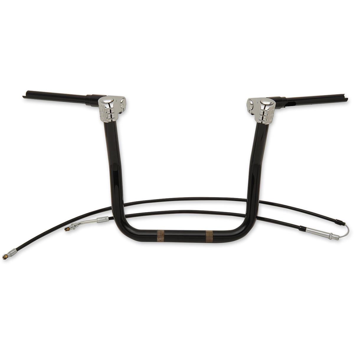 Klip Hanger Handlebar Kit - 14in - Black/Chrome
