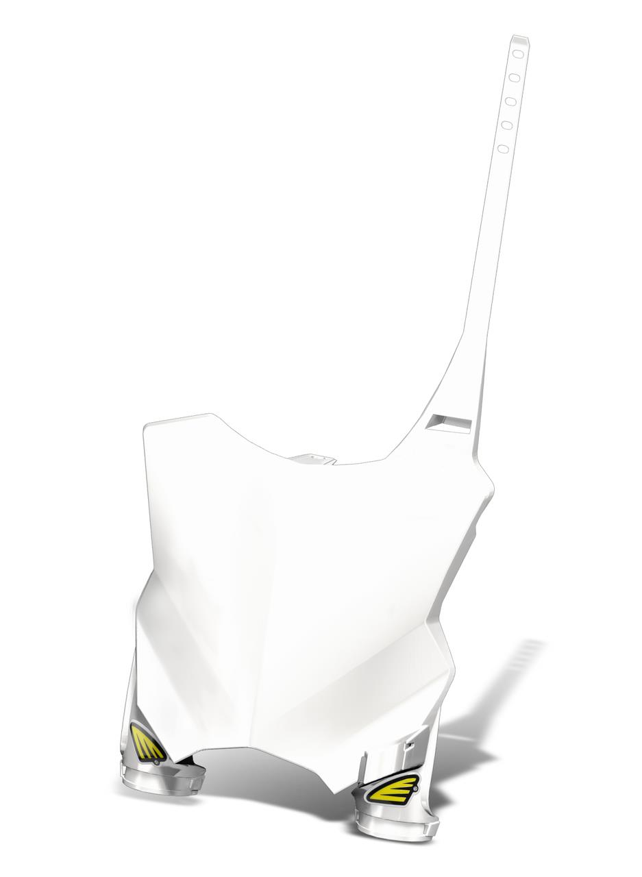 Stadium Number Plate - White