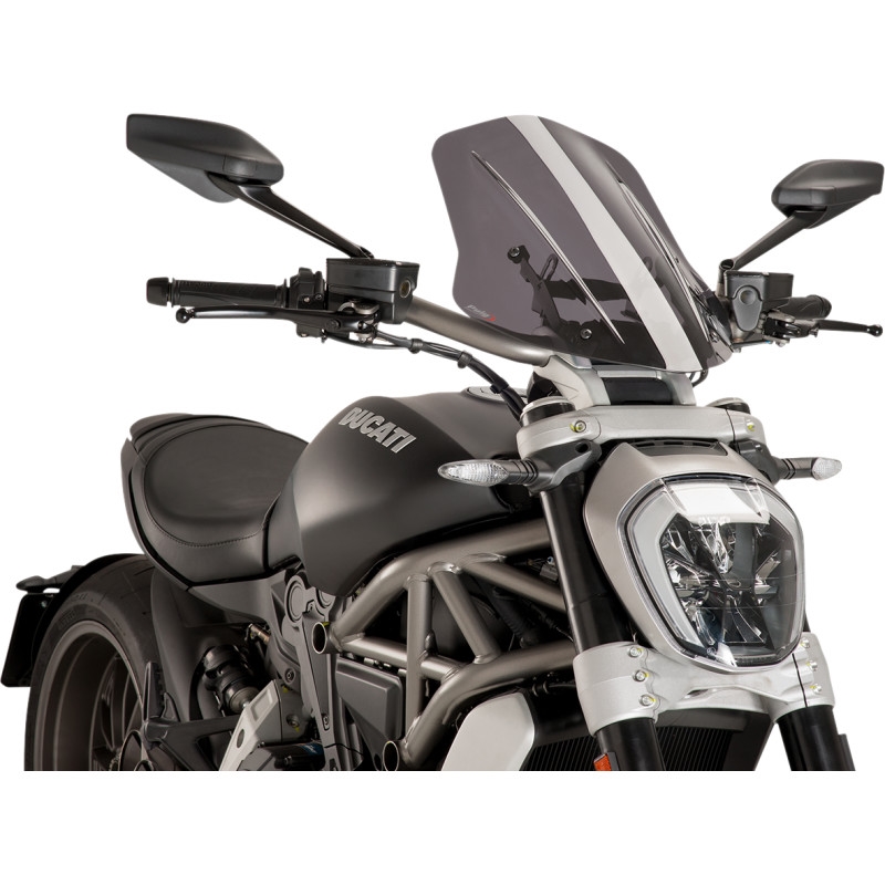 Naked New Generation Touring Windscreen - Smoke
