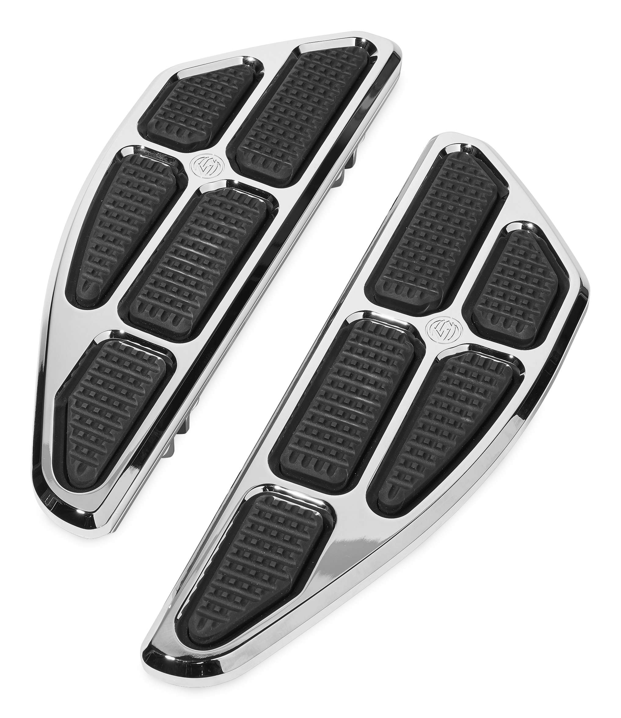 Boss Rider Floorboards - Driver - Chrome