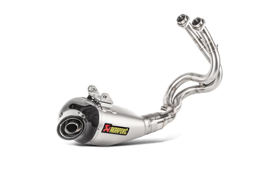 Racing Line Full System Exhaust - Titanium Muffler