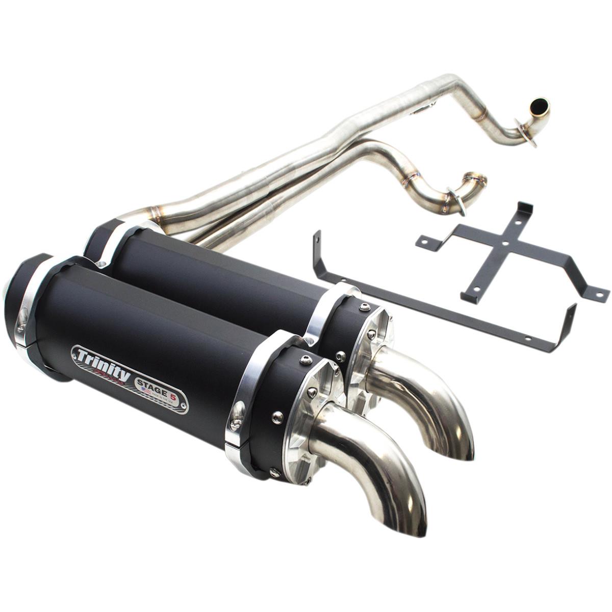 Stage 5 Full System - Black Muffler