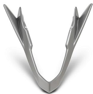 Radiator Scoops - White Carbon Fiber