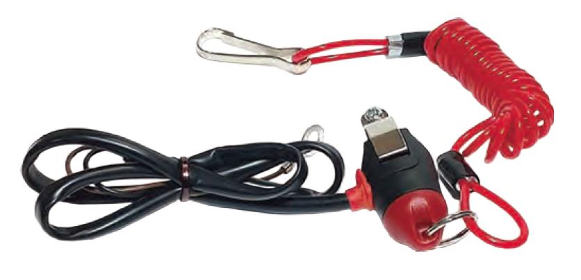 Magnetic Tether Switch - Panel Mount - Normally Open