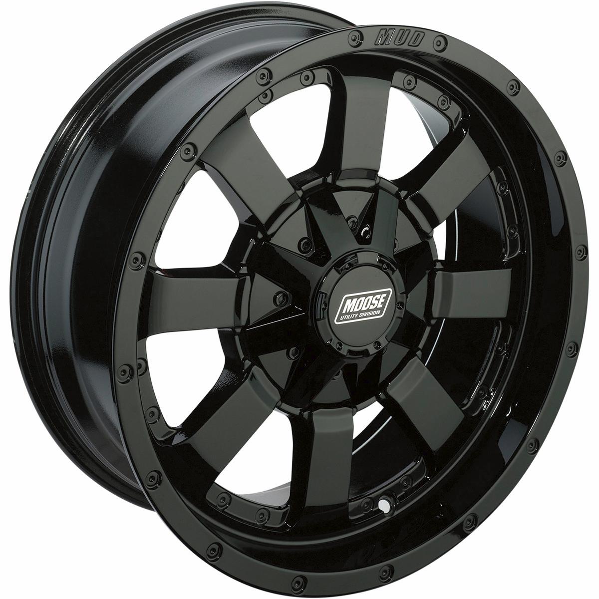 420X ATV/UTV Front/Rear Wheel - 17x7 - 4+3 Offset - 4/110 - Black