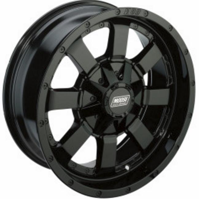 420X ATV/UTV Front/Rear Wheel - 17x7 - 4+3 Offset - 4/136 - Black