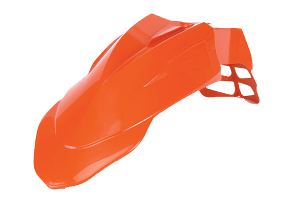 Supermoto Front Fender - KTM Orange