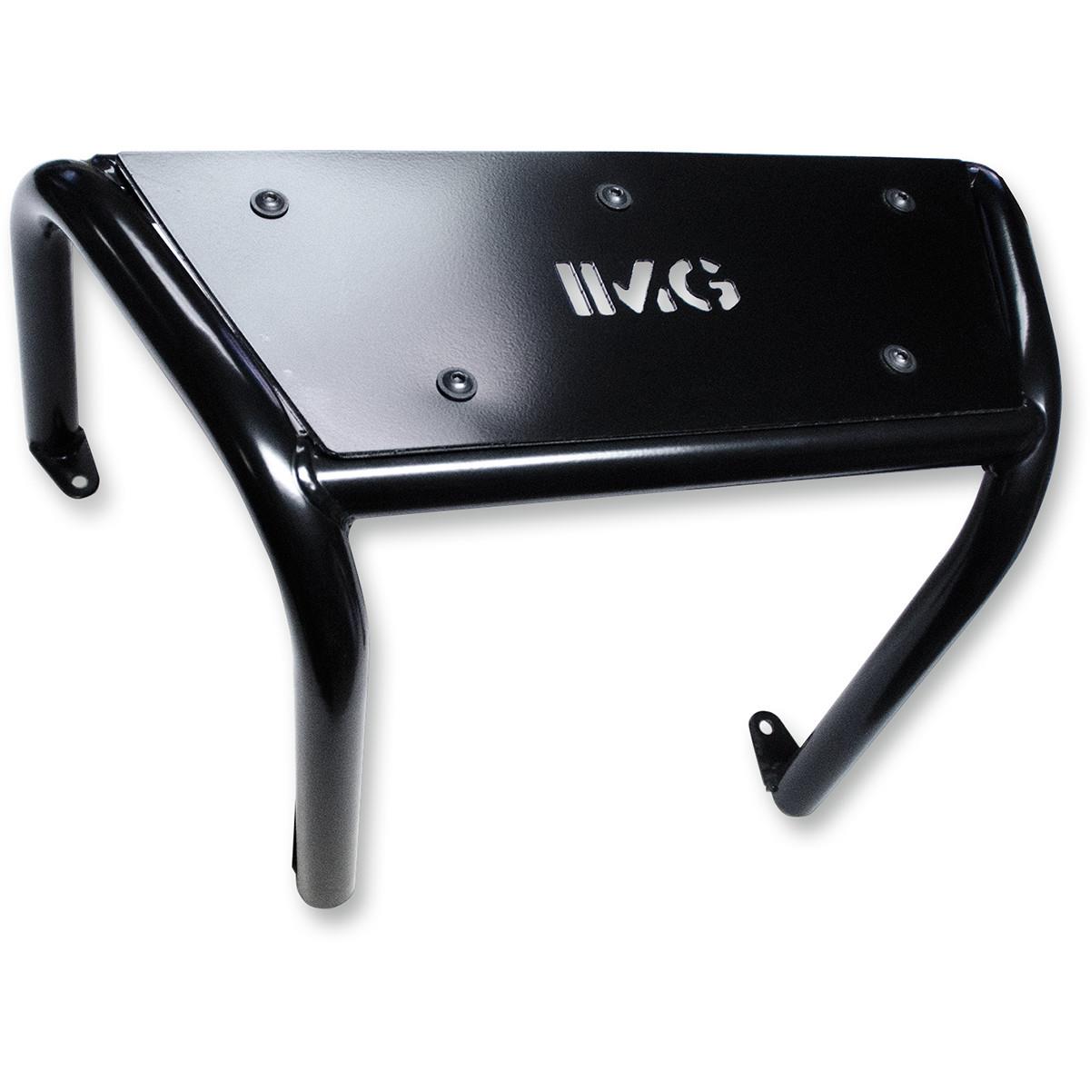 Rear Bumper with Aluminum Number Plate 