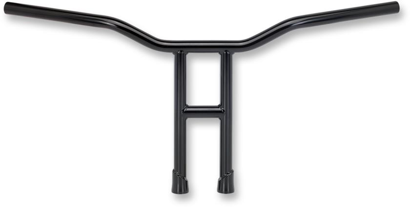 1in. Tyson Dimpled Handlebar - Black Electroplate