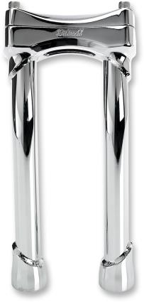 Murdock Pullback Risers - 10in. - Chrome