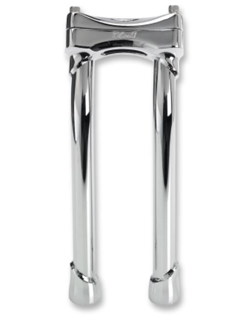 Murdock Pullback Risers - 12in. - Chrome