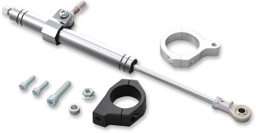 Steering Damper Kit - Silver
