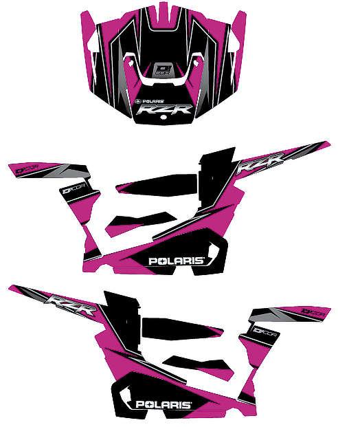 Graphic Kit - Pink/Black